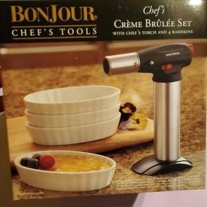 CHEF'S Creme Brulee Set